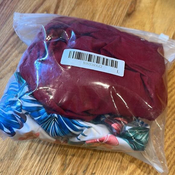 Large high waisted leopard bikini bottom 2 piece set - Picture 4 of 12